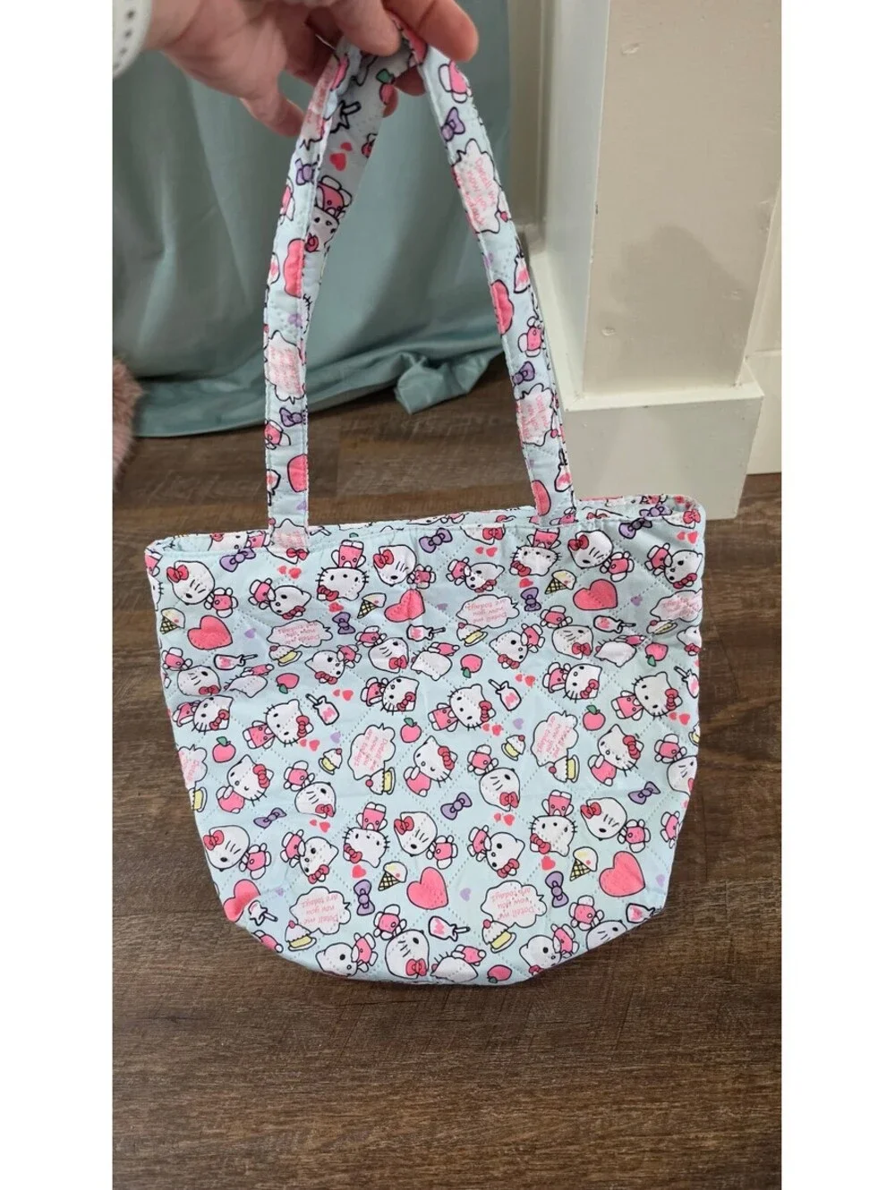 Hello Kitty Patterned Tote Bag